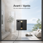 Robot Nettoyeur de Vitres Ultra-Plat 62mm