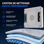 Robot Lave-Vitre 9000Pa — Pulvérisation 4 Directions