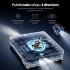 Robot Lave-Vitre 9000Pa — Pulvérisation 4 Directions