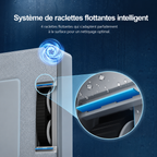 Robot Lave-Vitre 9000Pa — Pulvérisation 4 Directions