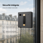 Robot Nettoyeur de Vitres Ultra-Plat 62mm