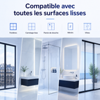 Robot Nettoyeur de Vitres Ultra-Plat 62mm