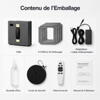 Robot Nettoyeur de Vitres Ultra-Plat 62mm